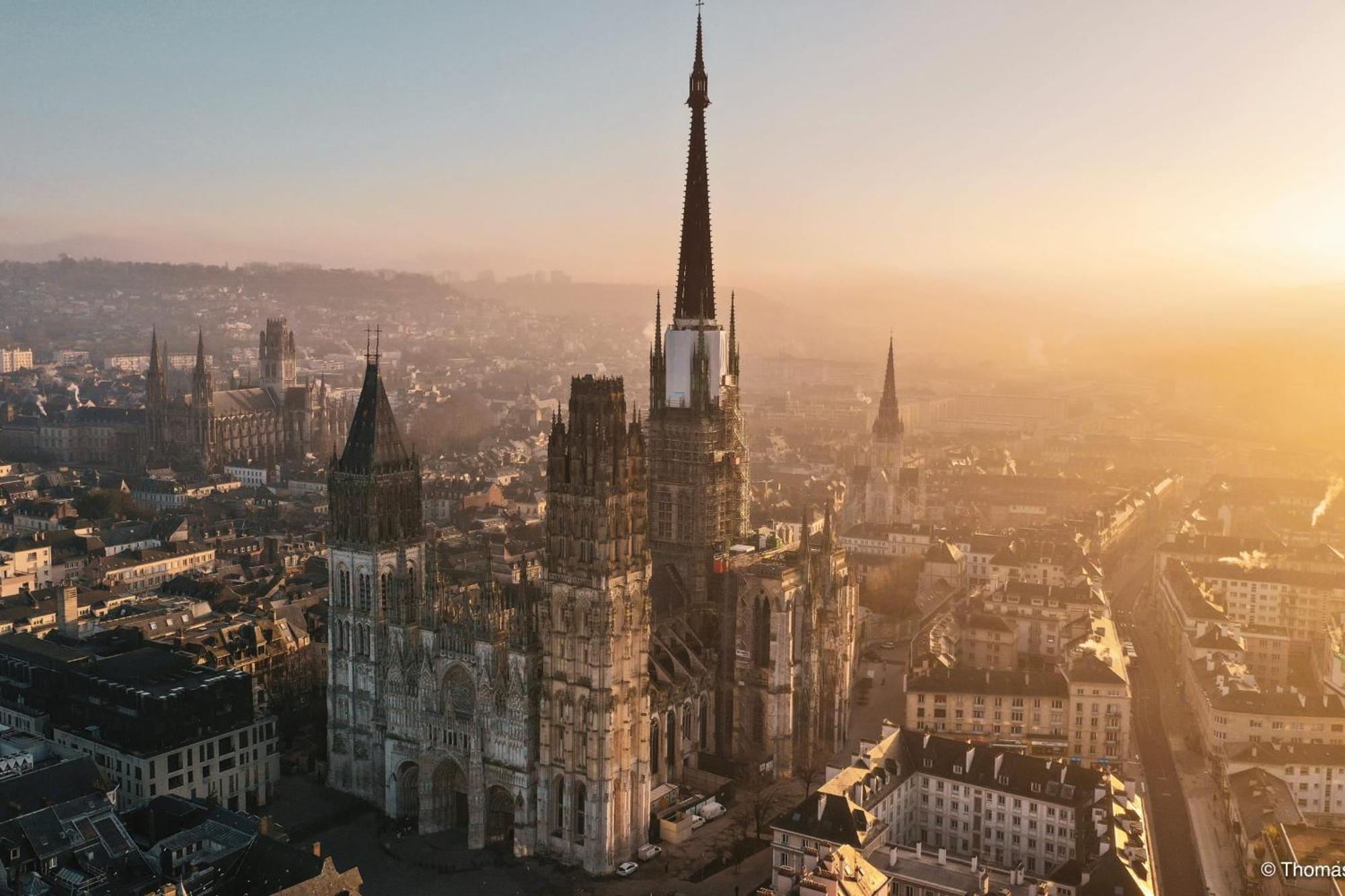 Armand Superbe F4 Centre Rouen Vue Incroyable ! Apartamento Exterior foto